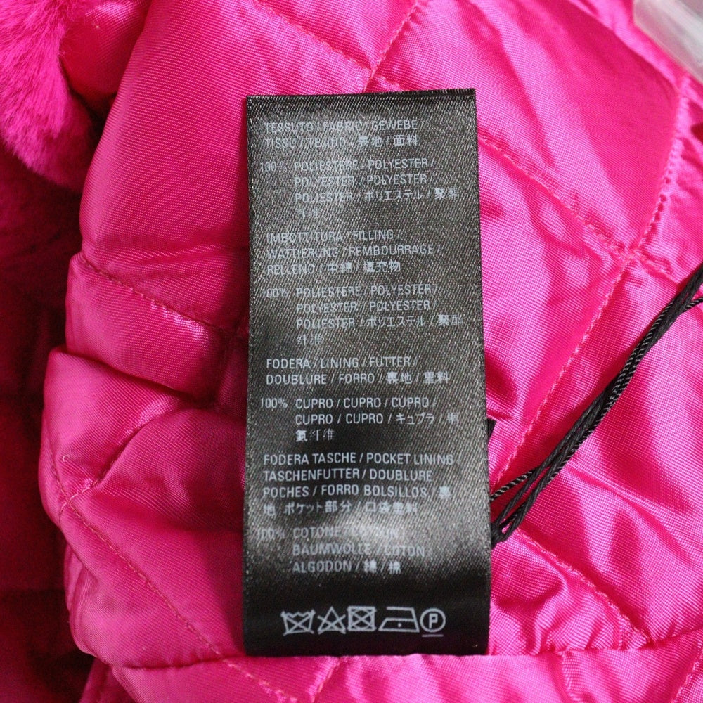 BALENCIAGA(バレンシアガ) 中綿 ファーブルゾン ロングコート 626520 ピンク
