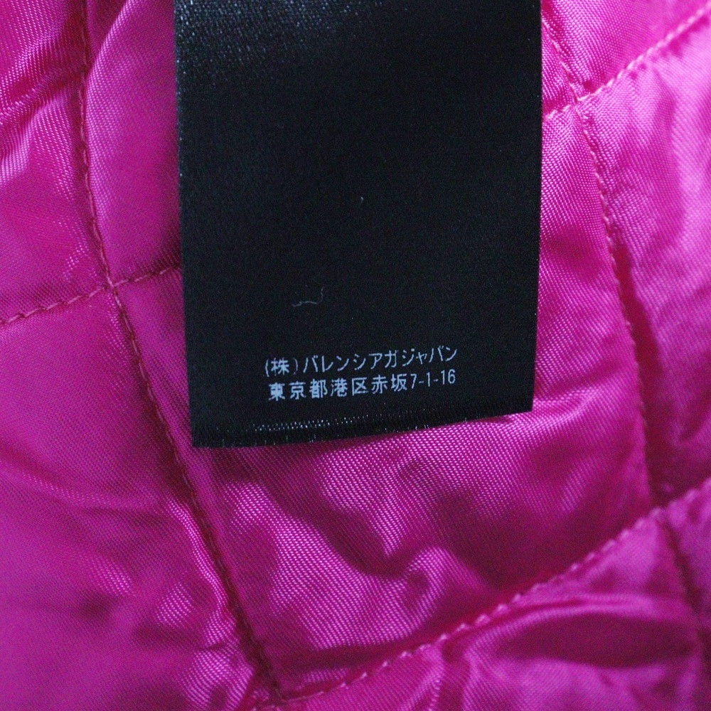 BALENCIAGA(バレンシアガ) 中綿 ファーブルゾン ロングコート 626520 ピンク