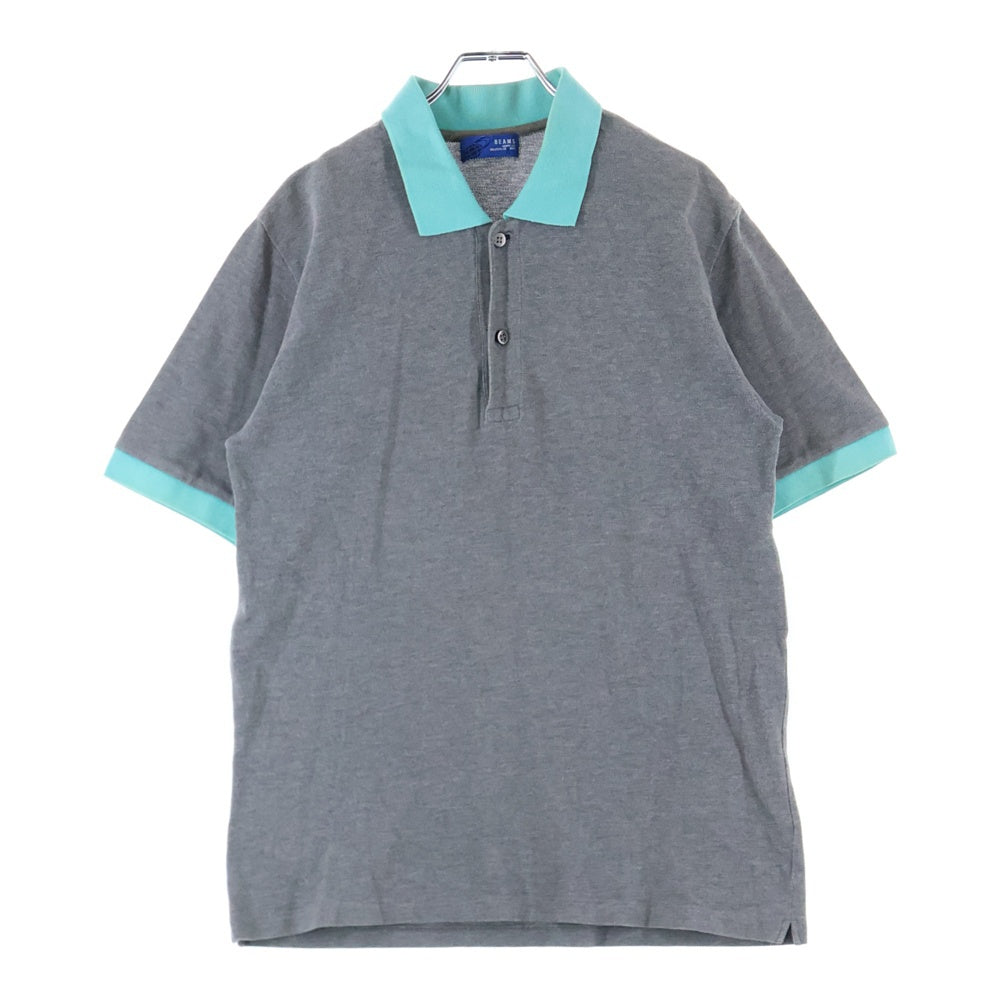BEAMS(ビームス) ポロシャツ グレー 11-02-0881-683