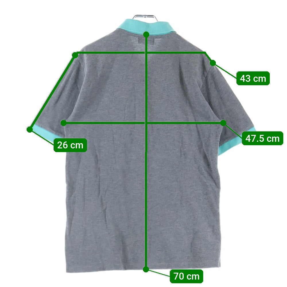 BEAMS(ビームス) ポロシャツ グレー 11-02-0881-683