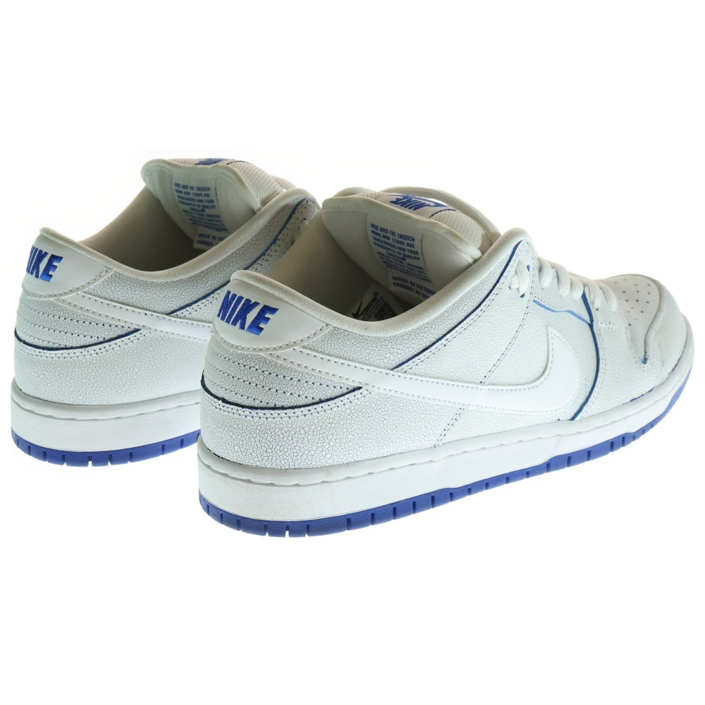 NIKE(ナイキ) SB DUNK LOW PRO PRM CJ6884-100 SB ダンクロー ポースリン ローカットスニーカー ホワイト/ブルー US11/29cm