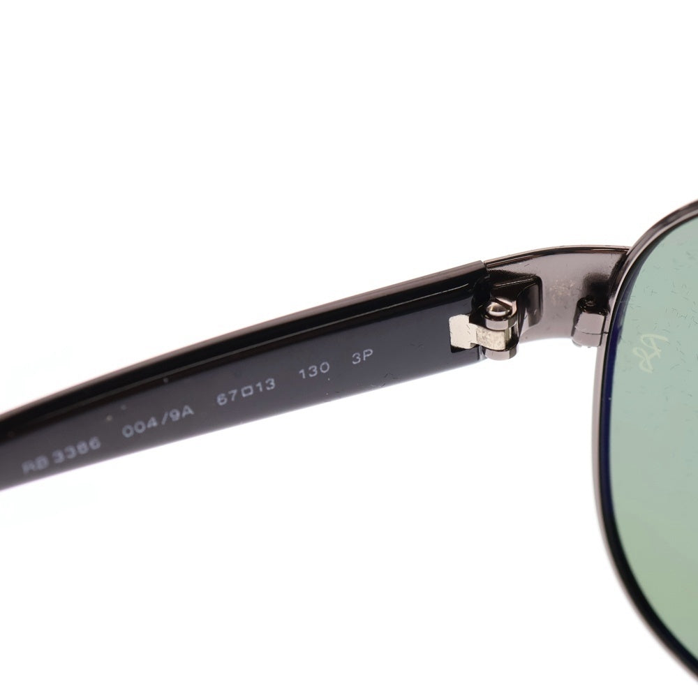 Ray Ban(レイバン) ティアドロップ ダブルブリッジ ガンメタル アイウェア サングラス RB3386 ブラック