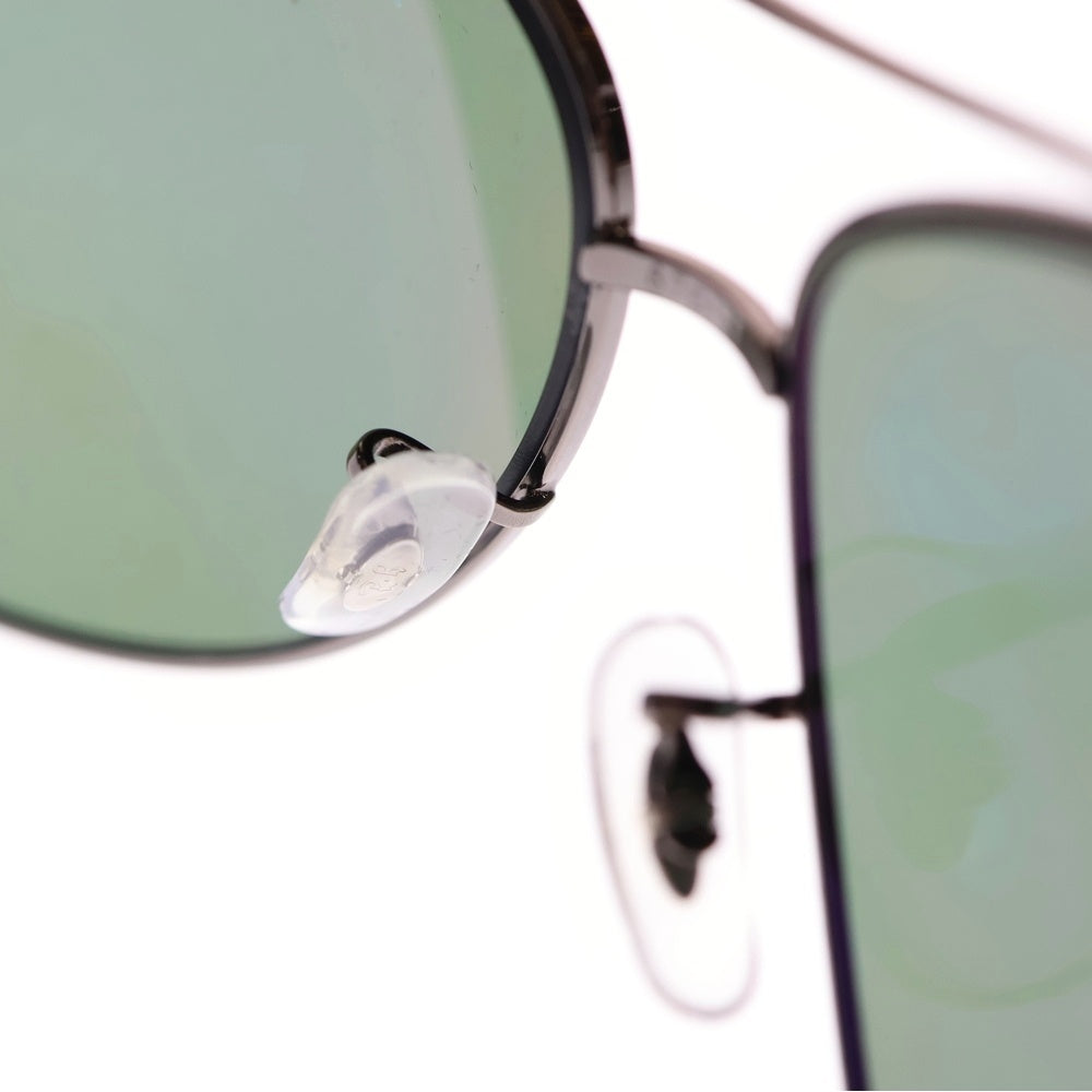 Ray Ban(レイバン) ティアドロップ ダブルブリッジ ガンメタル アイウェア サングラス RB3386 ブラック