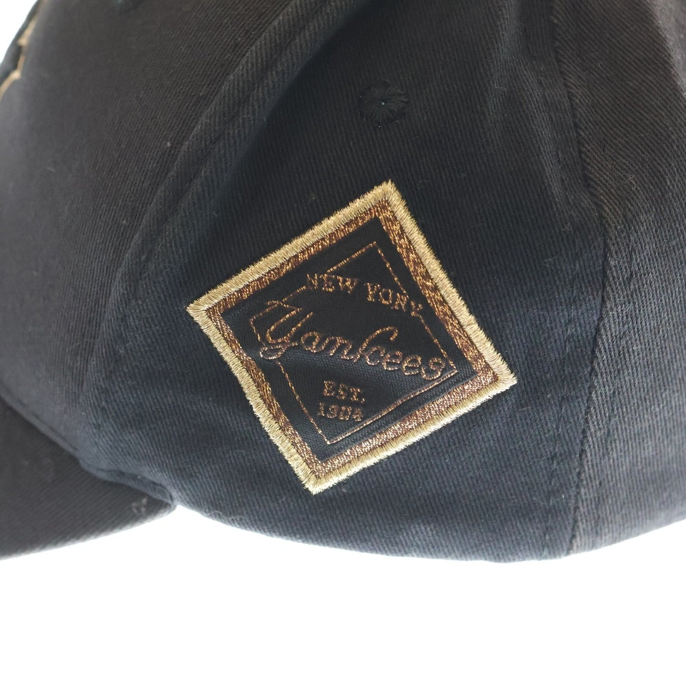 NEW ERA(ニューエラ) MLB ニューヨークヤンキース ロゴ刺繍 ワッペン付き キャップ