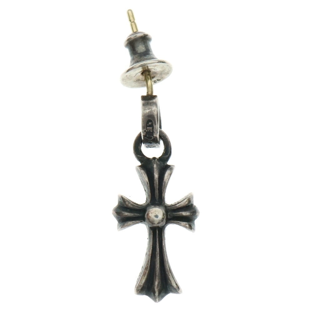 CHROME HEARTS(クロムハーツ) BBY F PPRCHN ベイビーファットクロス ドロップピアス シルバー BCA090