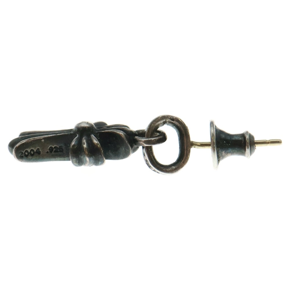 CHROME HEARTS(クロムハーツ) BBY F PPRCHN ベイビーファットクロス ドロップピアス シルバー BCA090