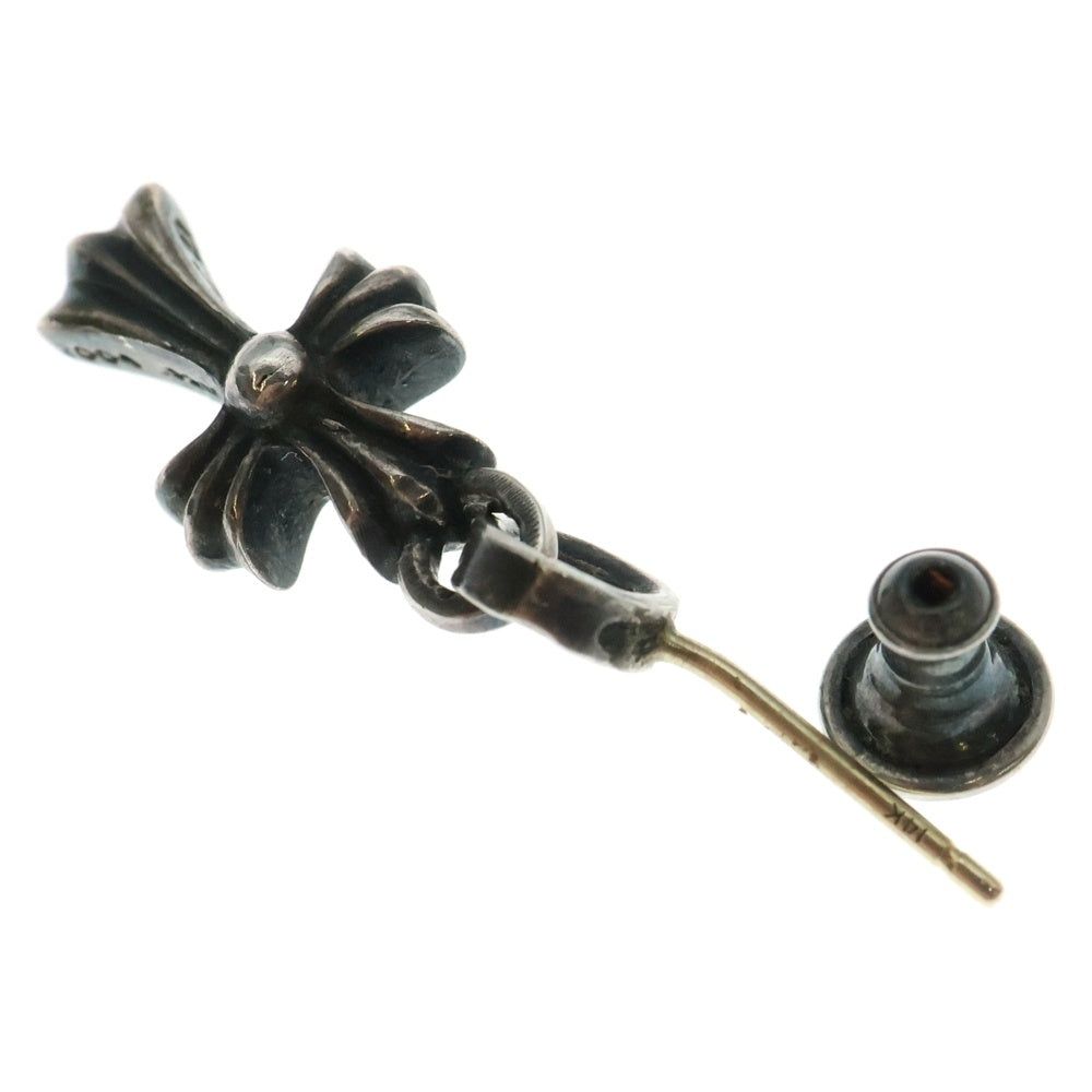 CHROME HEARTS(クロムハーツ) BBY F PPRCHN ベイビーファットクロス ドロップピアス シルバー BCA090