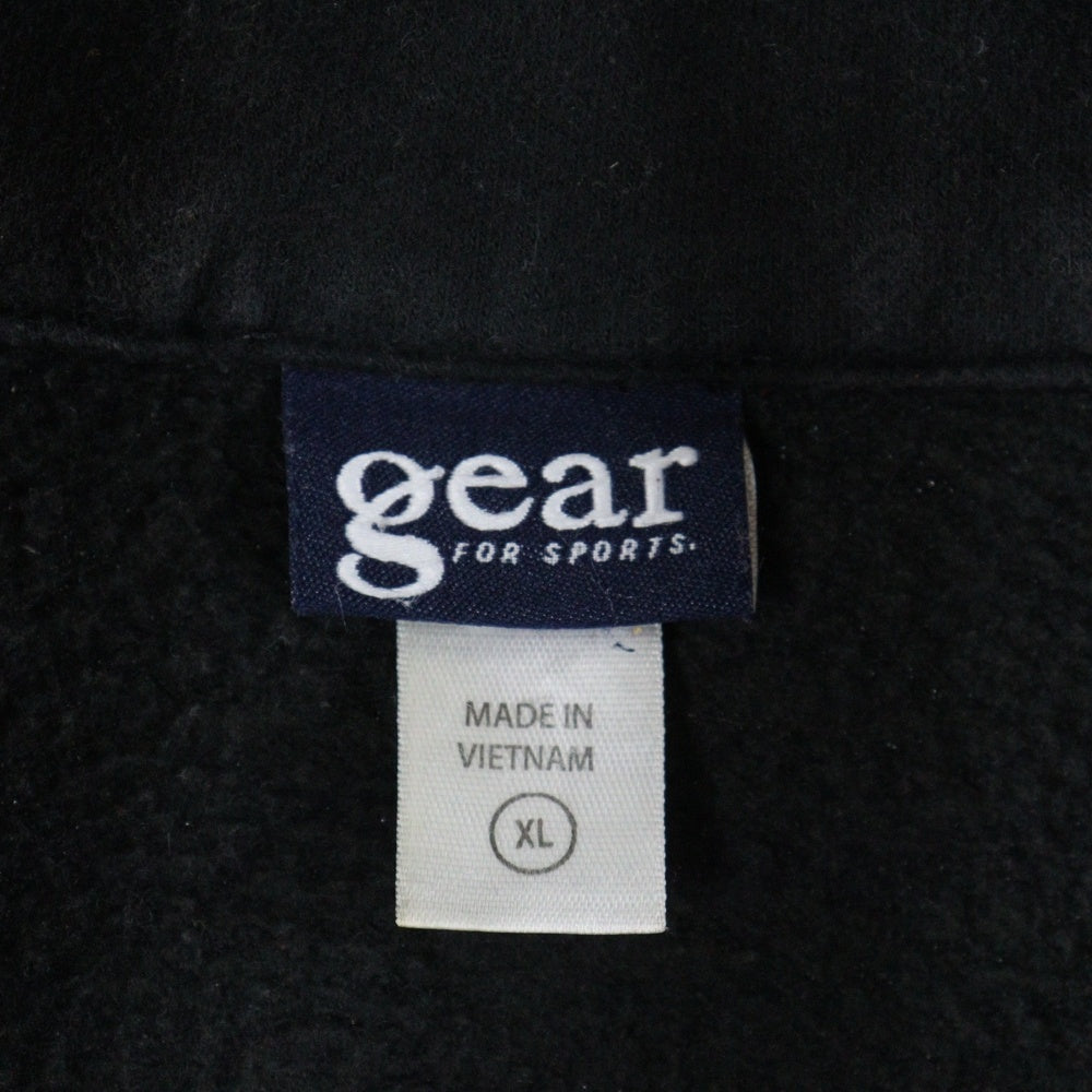 NO BRAND(ノーブランド) PARK CITY ハーフジップ ブルゾン ブラック