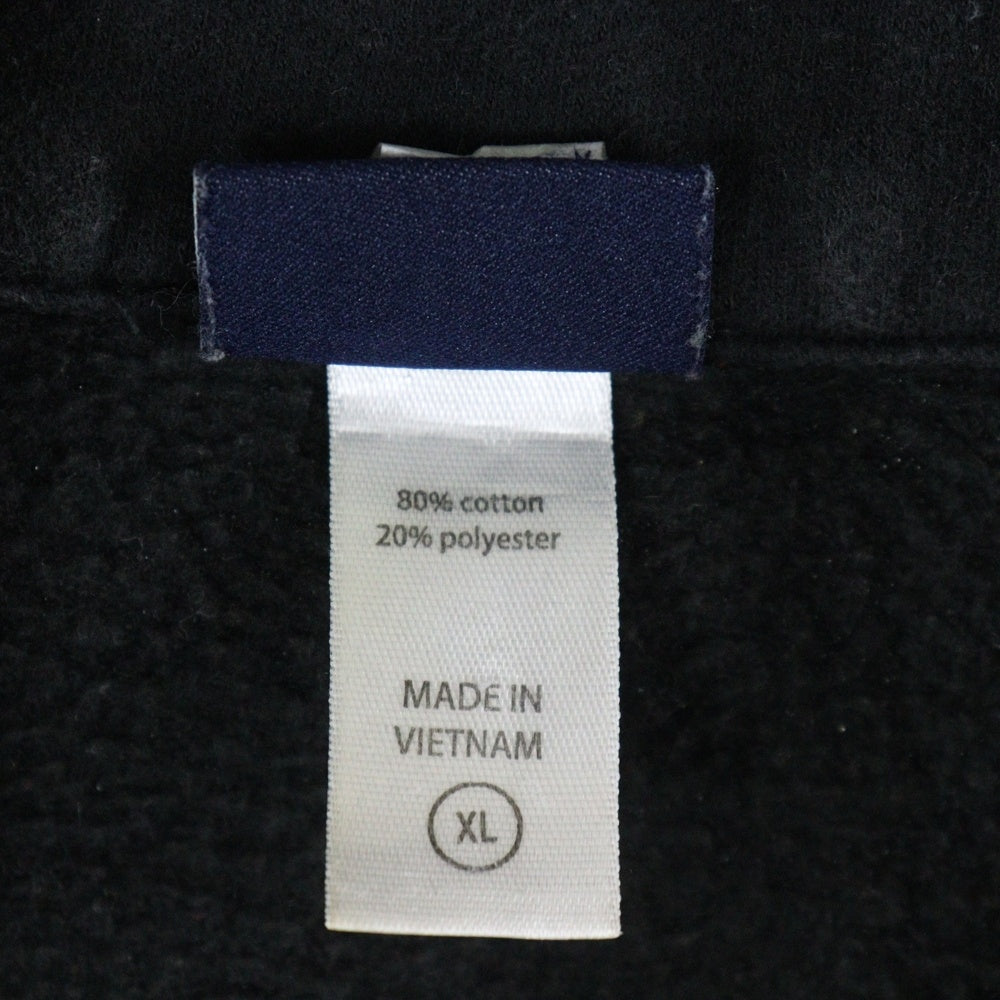 NO BRAND(ノーブランド) PARK CITY ハーフジップ ブルゾン ブラック