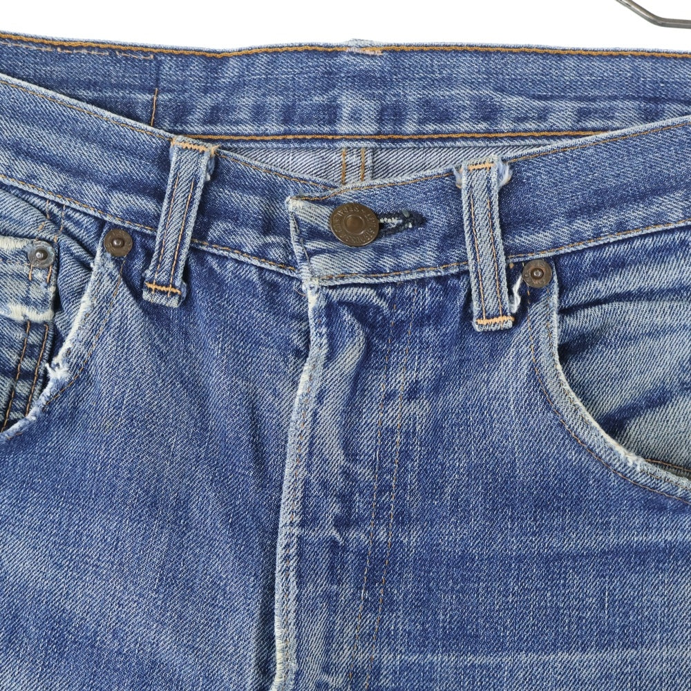 Levi's(リーバイス) 60s VINTAGE 505 BIG E ボタン裏刻印5 42TALON ZIP ジップフライデニムパンツ インディゴ