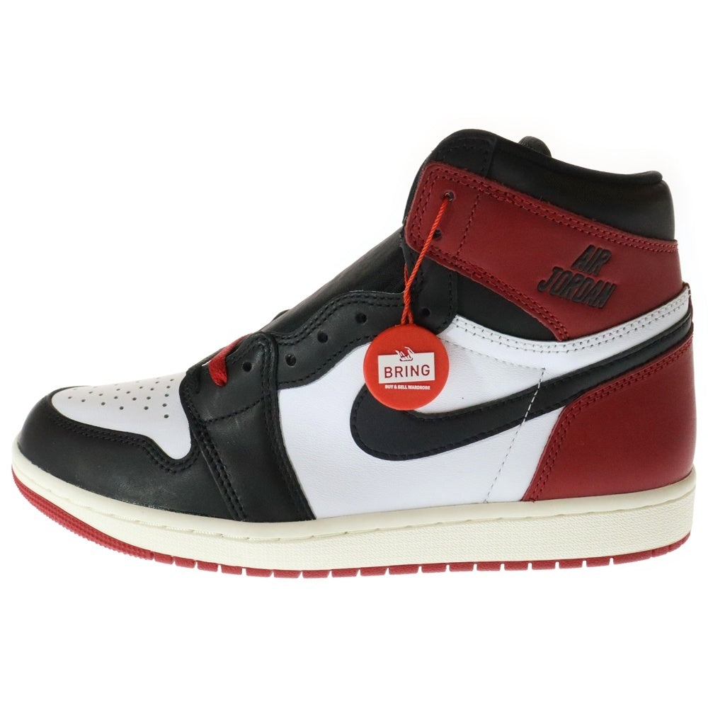 NIKE(ナイキ) Air Jordan 1 Retro High OG Black Toe Reimagined エアジョーダン1 レトロ ハイ OG ブラックトゥリイマジンド US9.5 27.5cm DZ5485-106