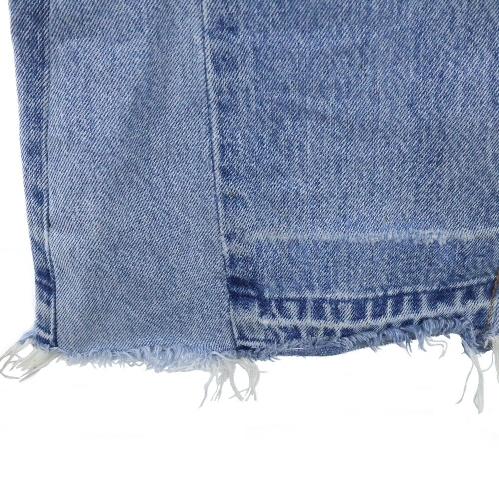 GALLERY DEPT.(ギャラリーデプト) LA FLARE DENIM JEANS フレア 再構築 ペイント デニム インディゴ