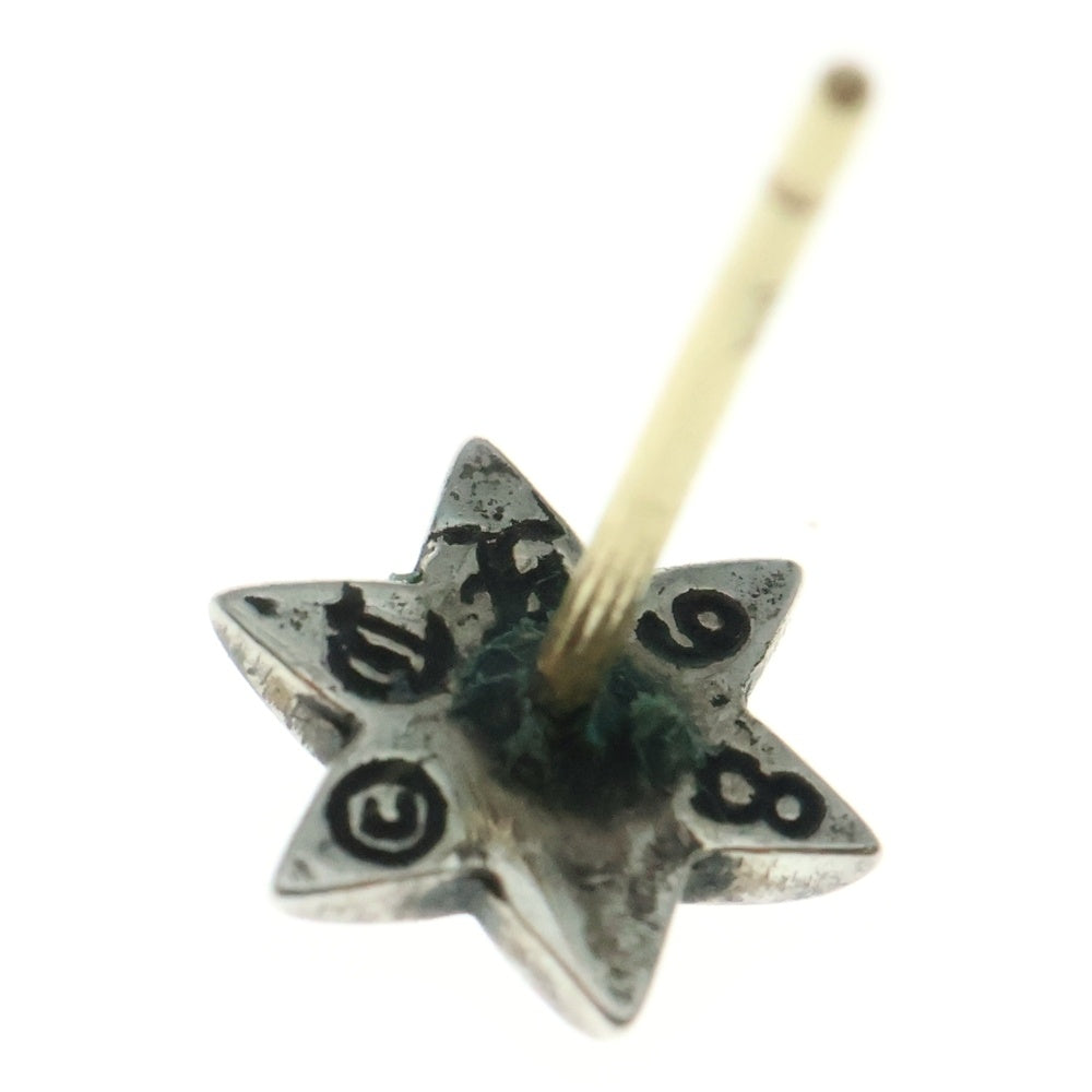 CHROME HEARTS(クロムハーツ) CO STAR スター スタッドピアス シルバー BCA096