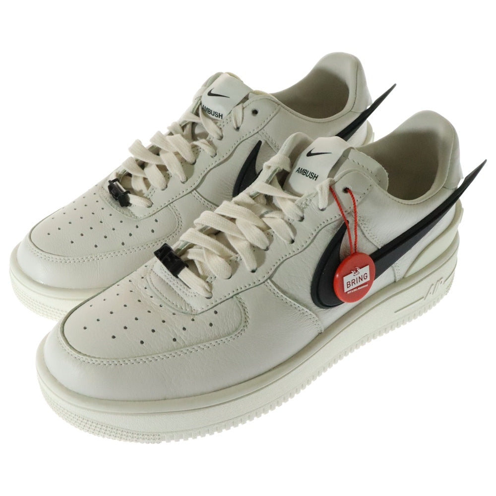 NIKE(ナイキ) ×AMBUSH AIR FORCE 1 LOW PHANTOM DV3464-002 ×アンブッシュ エアフォース1 ファントム ローカットスニーカー ホワイト/ブラック US9/27cm