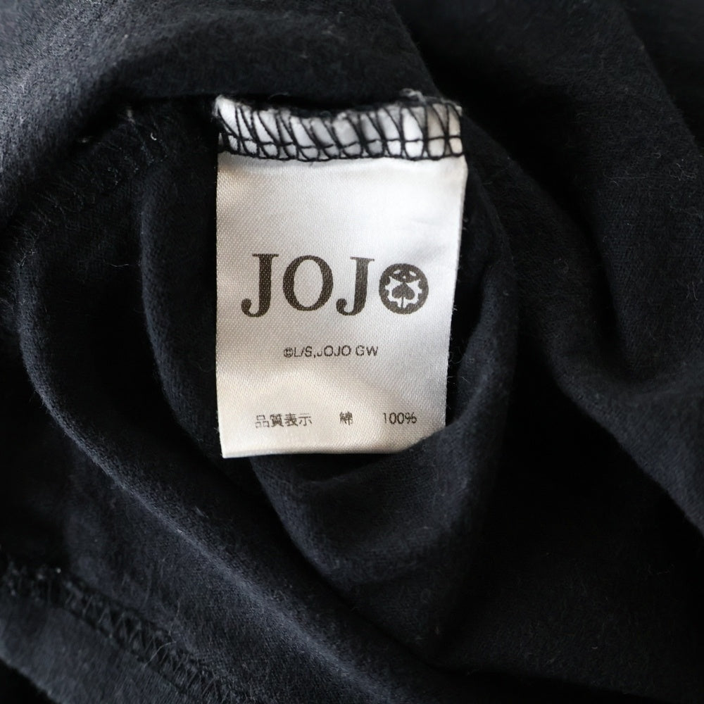 glamb(グラム) ×ジョジョの奇妙な冒険 ブチャラッティ プリント 半袖クルーネックTシャツカットソー ブラック