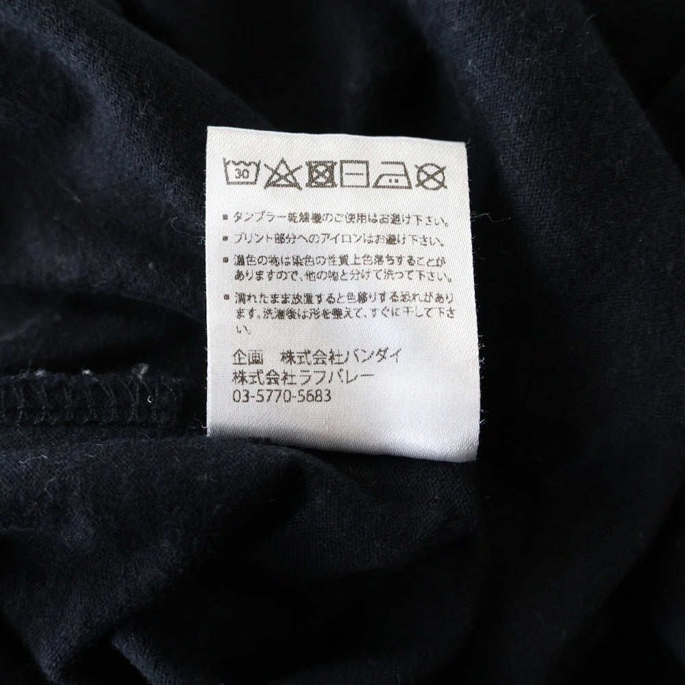 glamb(グラム) ×ジョジョの奇妙な冒険 ブチャラッティ プリント 半袖クルーネックTシャツカットソー ブラック