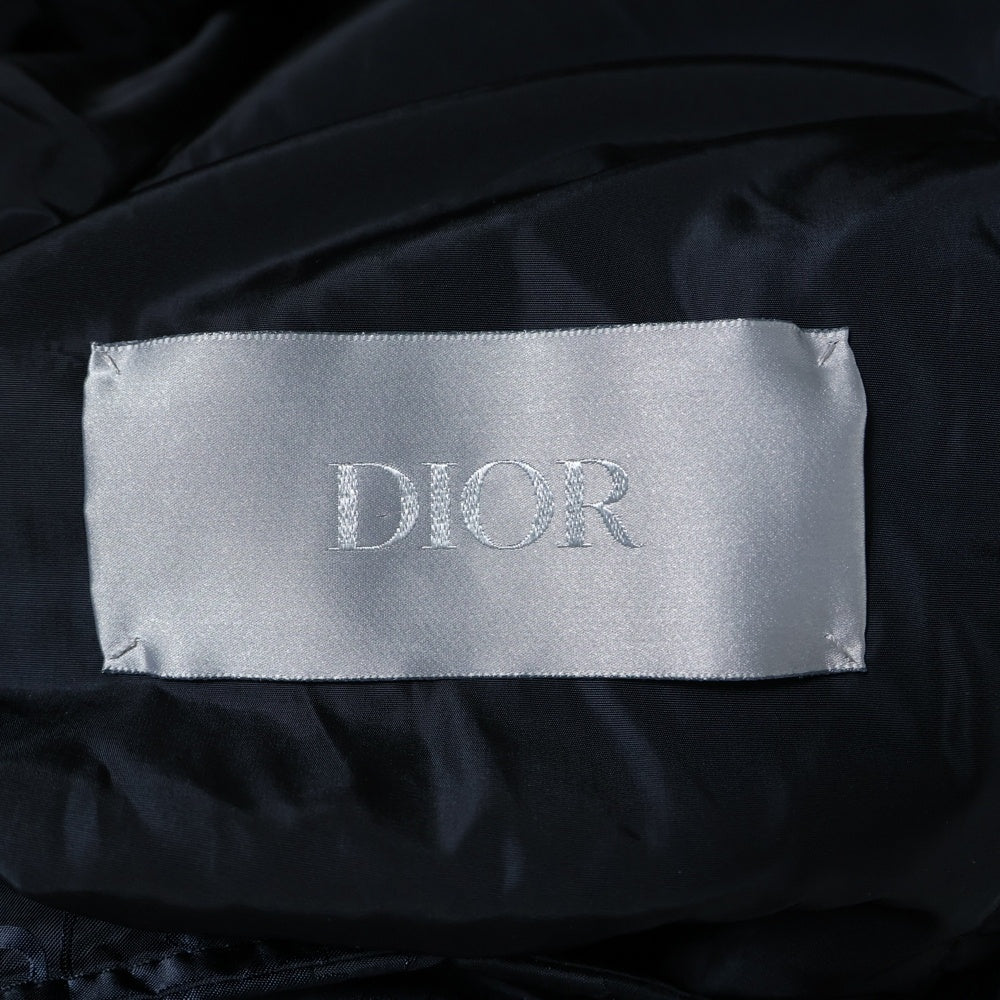 DIOR(ディオール) オブリーク 総柄ナイロンダウンジャケット ブラック 943C449A4462