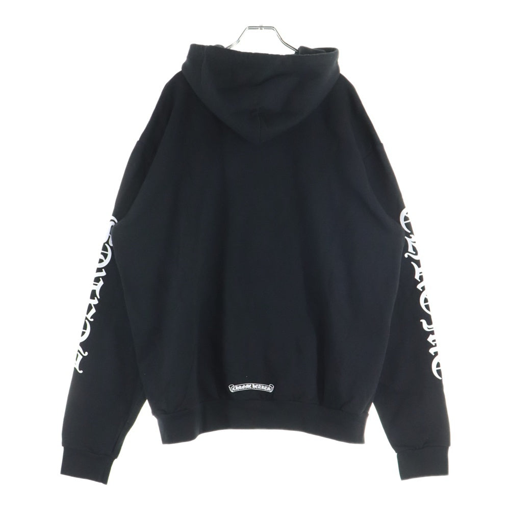 CHROME HEARTS(クロムハーツ) Arm Rogo Pullover Hoodie アームロゴ スクリプトロゴ プルオーバーパーカー ブラック