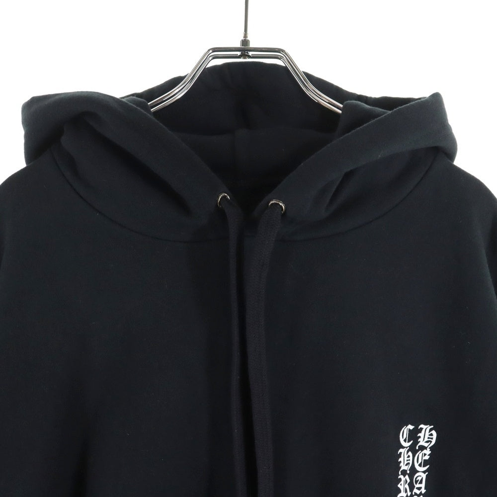 CHROME HEARTS(クロムハーツ) Arm Rogo Pullover Hoodie アームロゴ スクリプトロゴ プルオーバーパーカー ブラック
