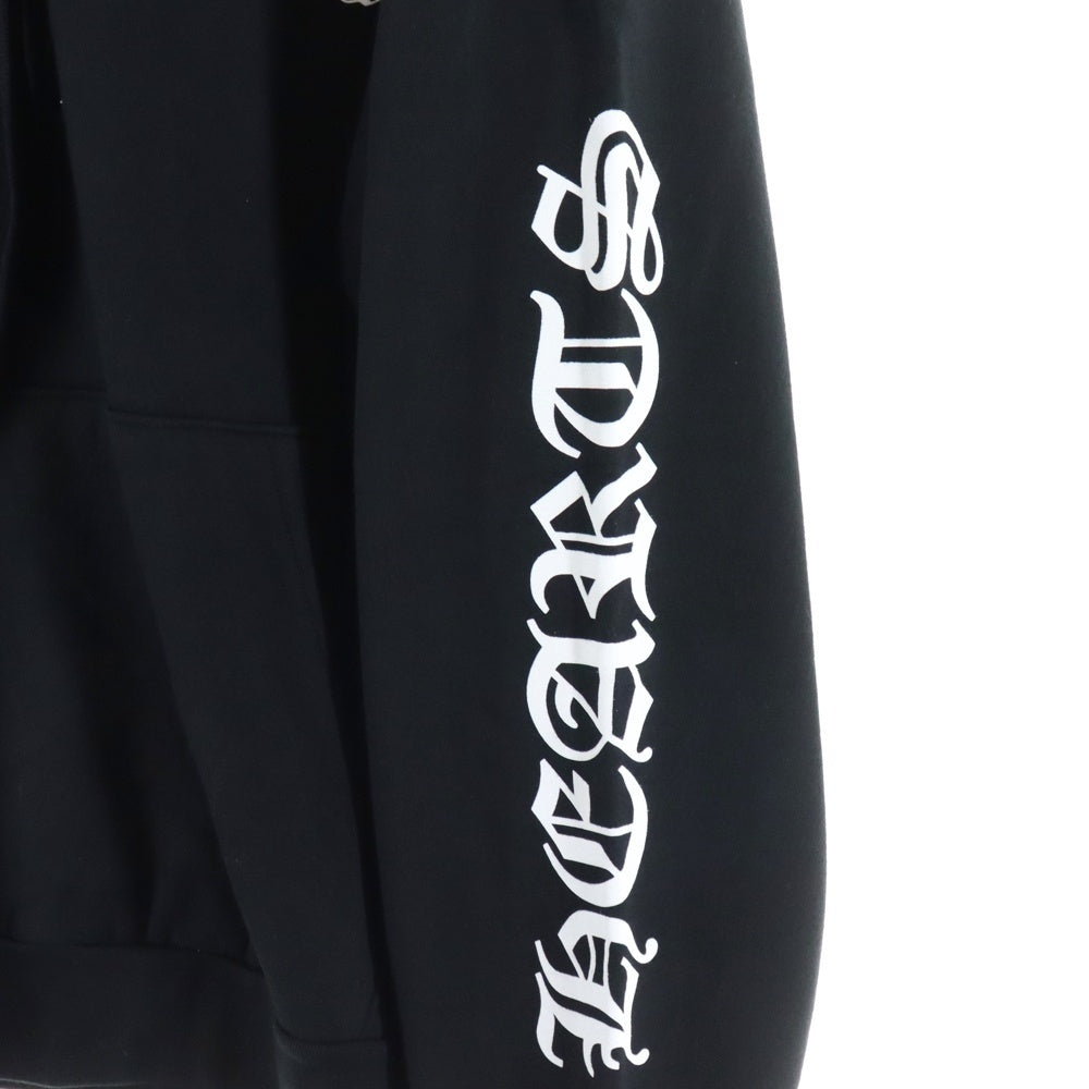 CHROME HEARTS(クロムハーツ) Arm Rogo Pullover Hoodie アームロゴ スクリプトロゴ プルオーバーパーカー ブラック