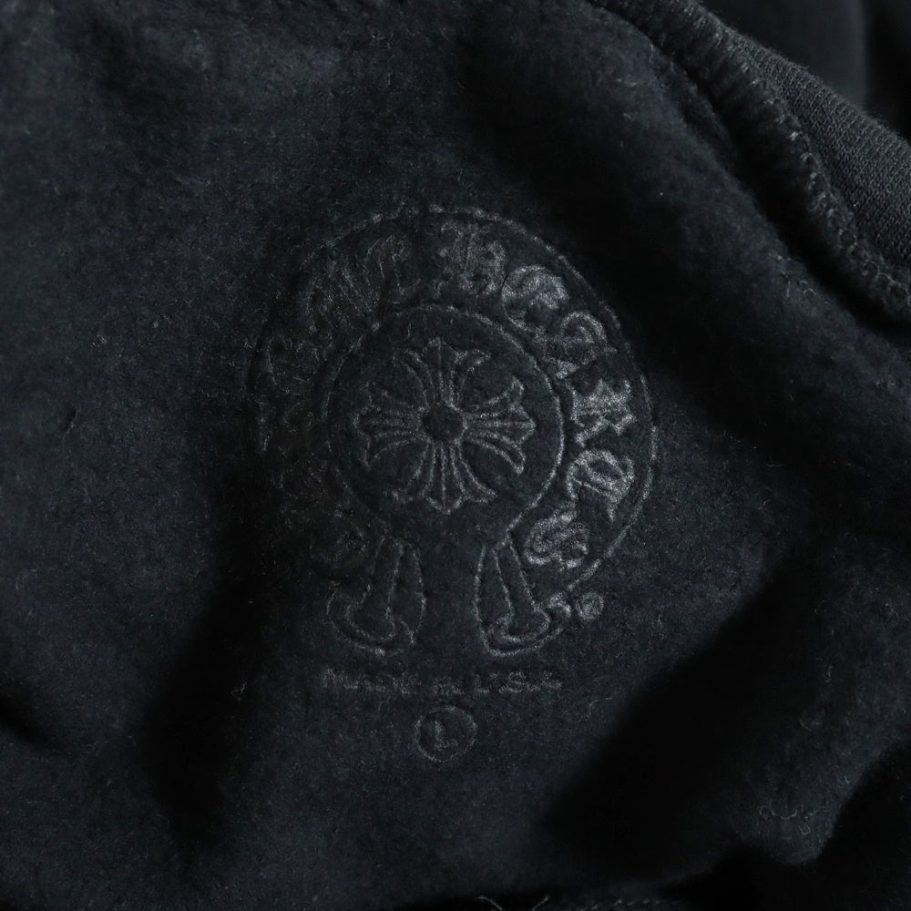 CHROME HEARTS(クロムハーツ) Arm Rogo Pullover Hoodie アームロゴ スクリプトロゴ プルオーバーパーカー ブラック