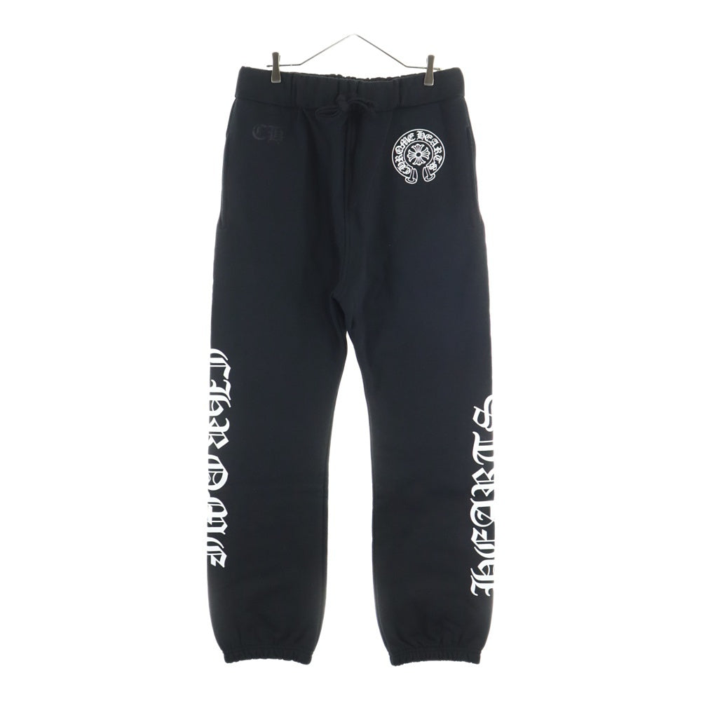 CHROME HEARTS(クロムハーツ) HORSESHOE SWEAT PANTS ホースシュープリント スウェットパンツ ブラック
