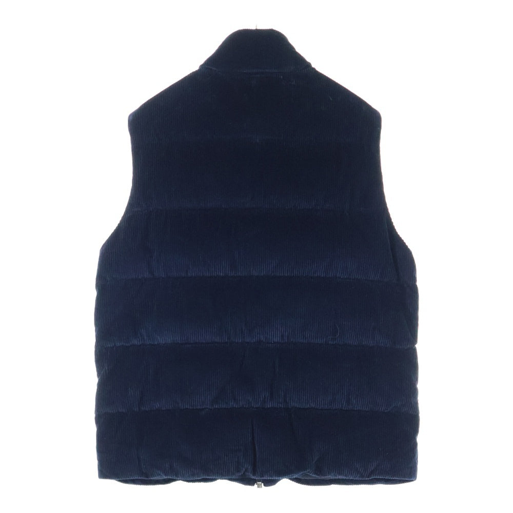 MONCLER(モンクレール) ACRAB GILET ジップアップ コーディロイダウンベスト ブラック