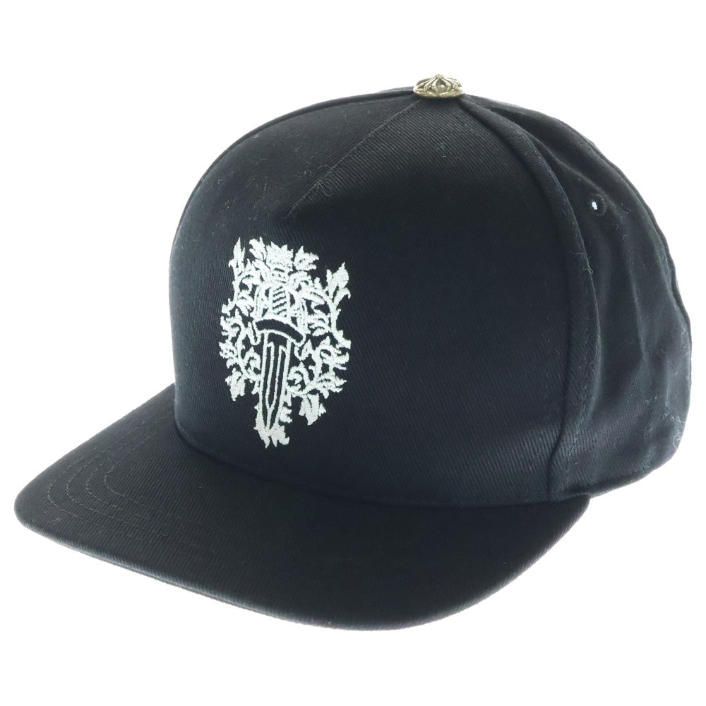 CHROME HEARTS(クロムハーツ) BASEBALL TRUCKER ベースボール トラッカーキャップ ダガー刺繍 帽子 ブラック
