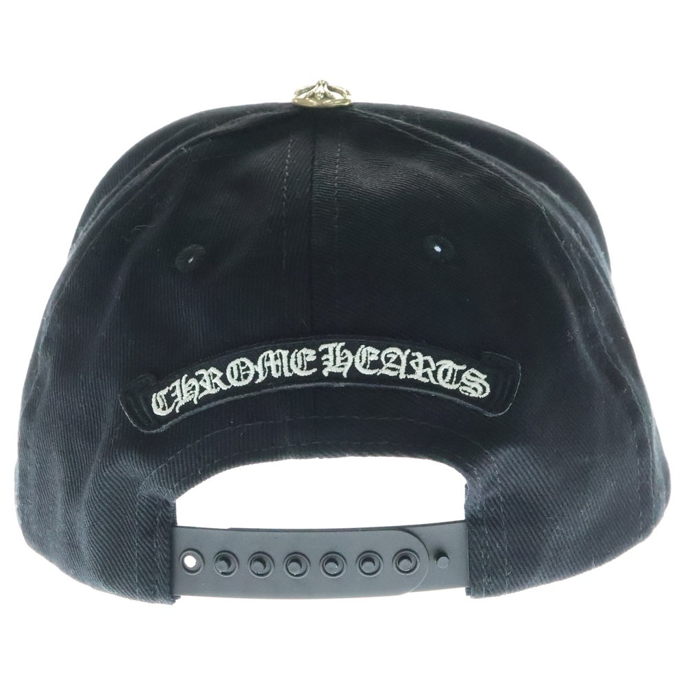 CHROME HEARTS(クロムハーツ) BASEBALL TRUCKER ベースボール トラッカーキャップ ダガー刺繍 帽子 ブラック