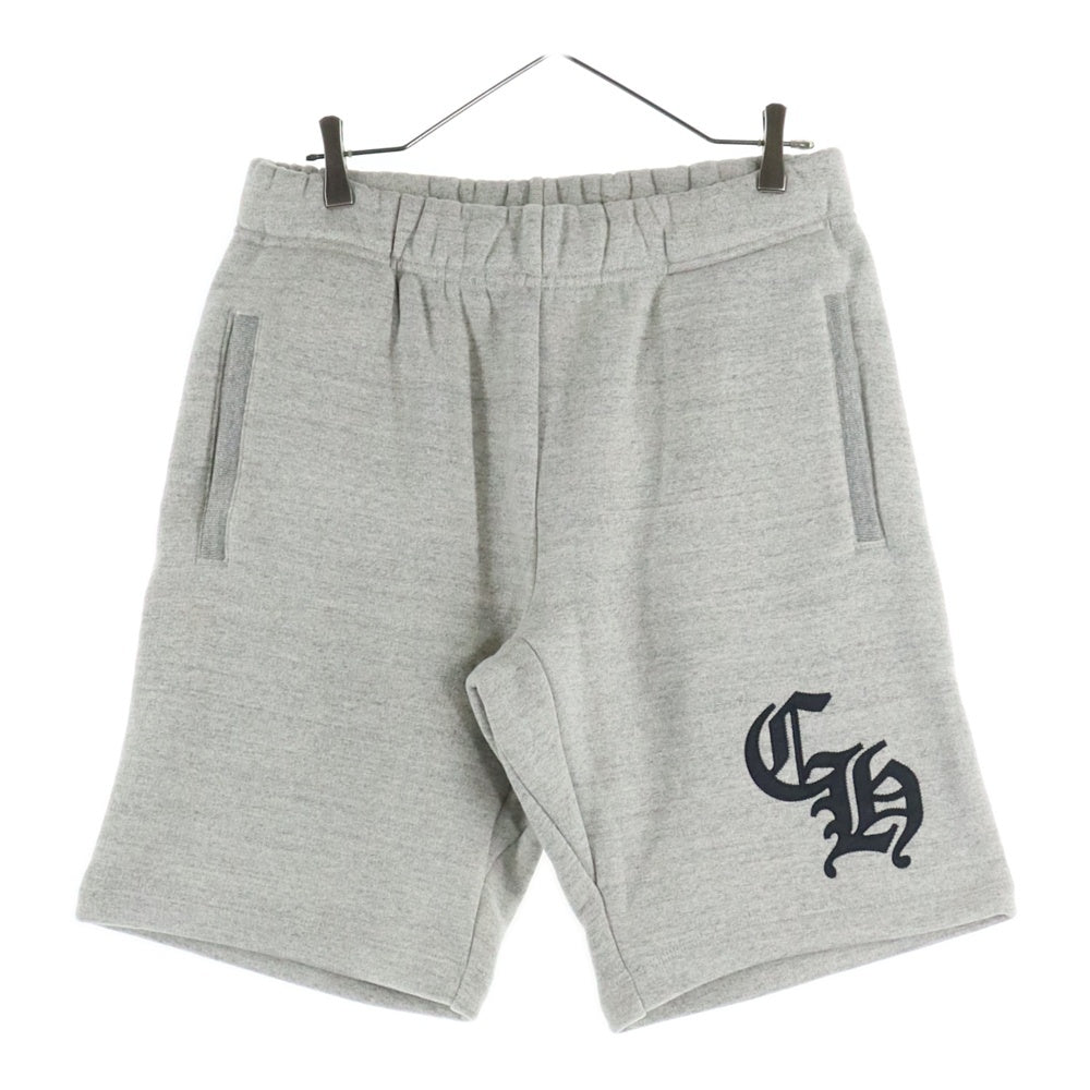 CHROME HEARTS(クロムハーツ) Y NOT CH Applique Embroidery アップリケ刺繍スウェットハーフパンツ