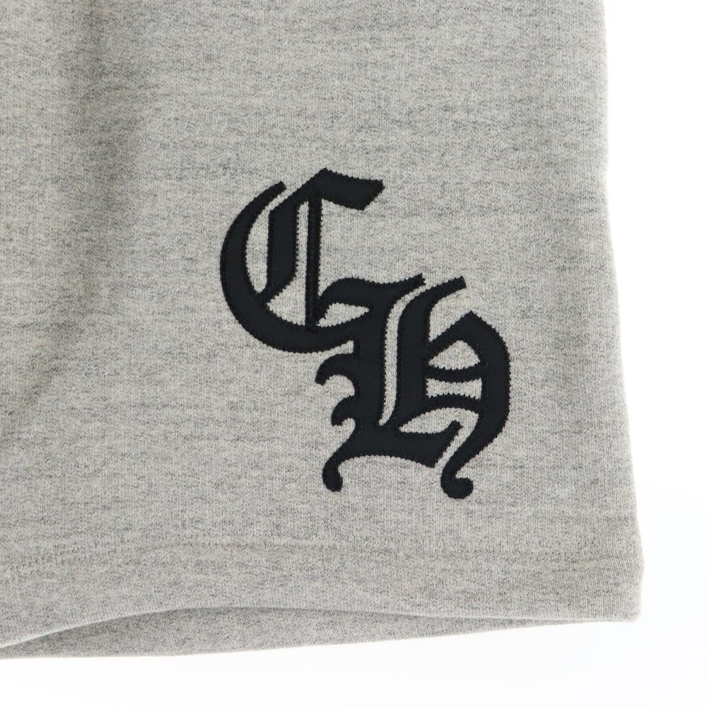 CHROME HEARTS(クロムハーツ) Y NOT CH Applique Embroidery アップリケ刺繍スウェットハーフパンツ