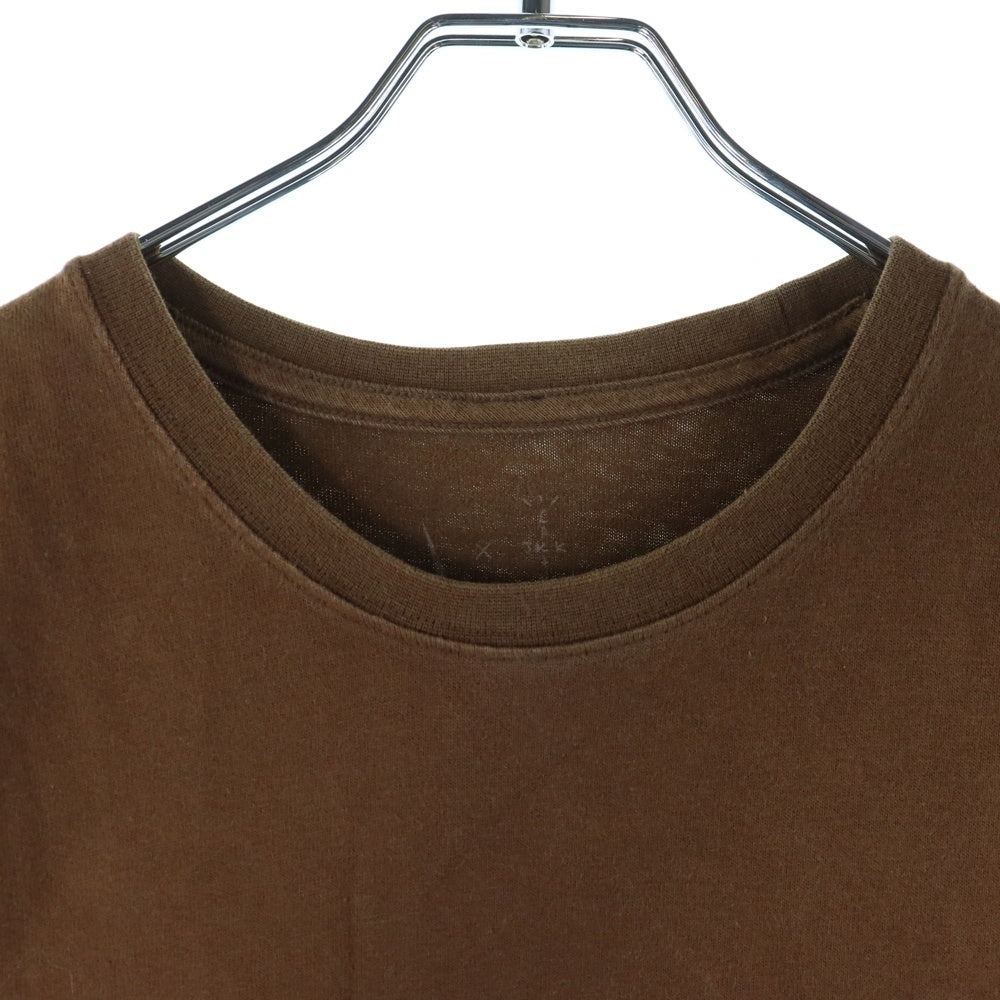 Cactus Jack(カクタスジャック) 21SS Nike x Travis Scott ナイキ × トラヴィススコット ロゴプリントクルーネック半袖カットソーTシャツ