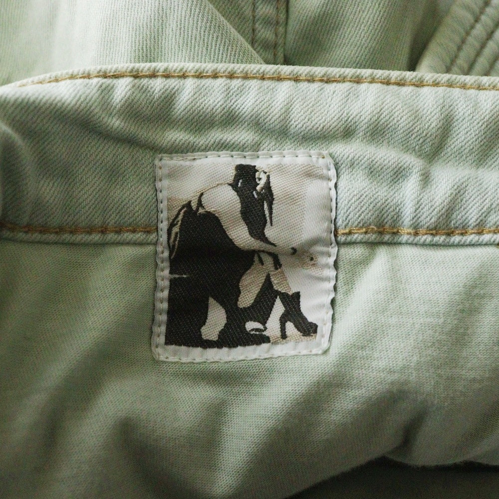 DRKSHDW(ダークシャドウ) SAQLS CREATCH PANTS ダメージ加工デストロイ クリーチパンツ DS02B4312-SAQLS モスグリーン