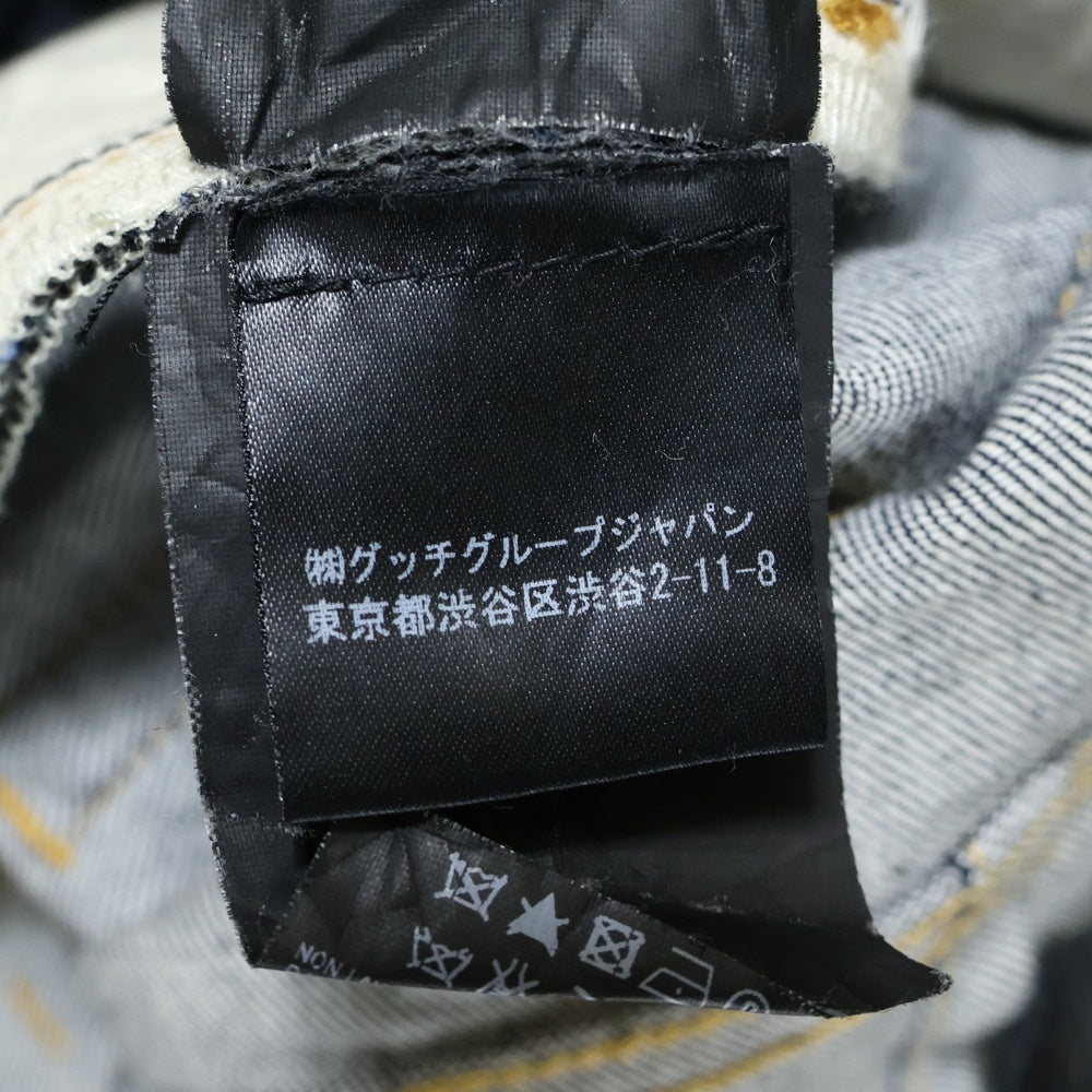 SAINT LAURENT PARIS(サンローランパリ) エディ期 ストレートデニムパンツ インディゴ 315397 YU059