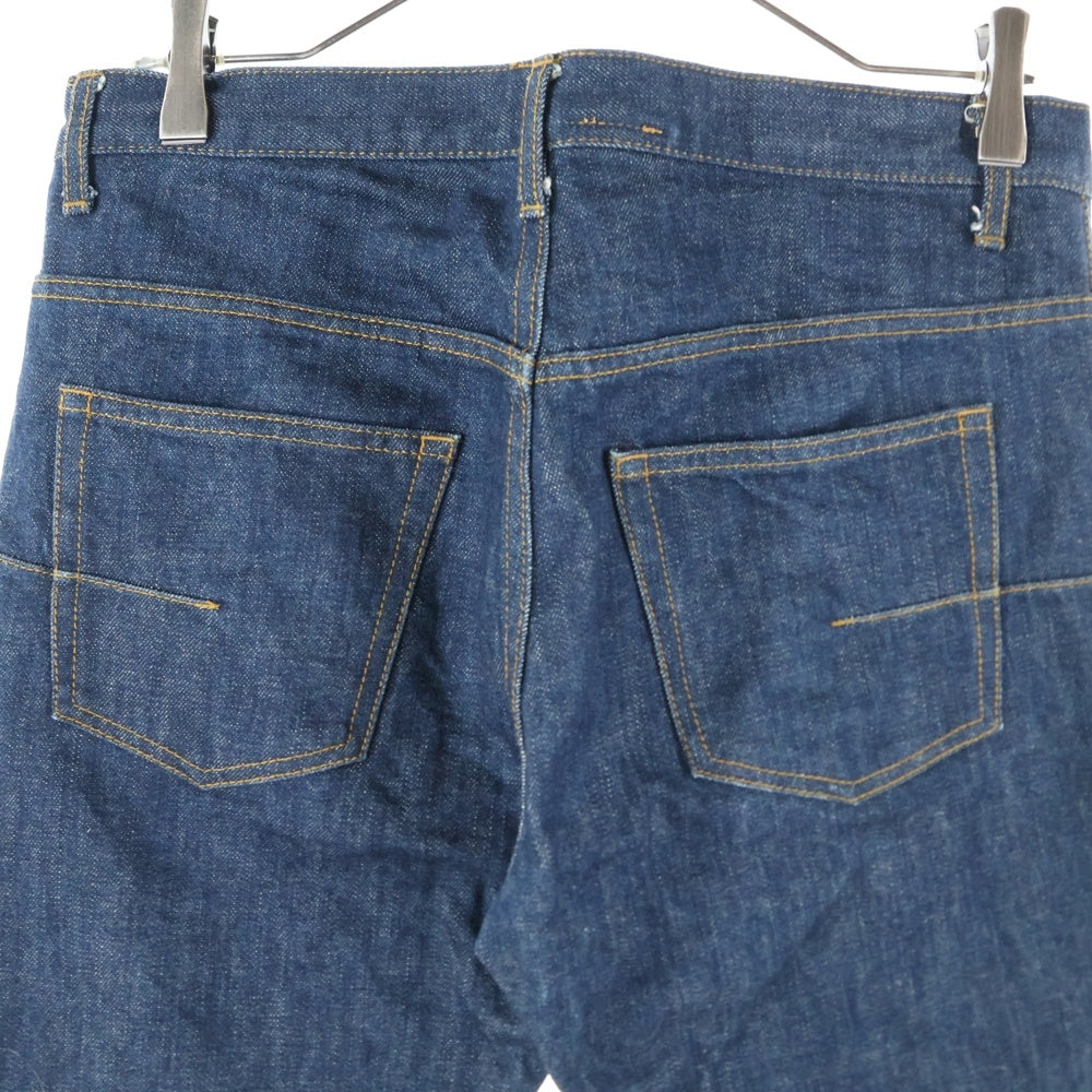 Dior HOMME(ディオールオム) ボタンフライ ストレートデニムパンツ ブルー PI31J0530184
