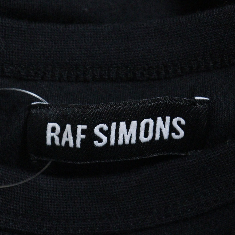 RAF SIMONS(ラフシモンズ) 14SS プリント半袖クルーネックTシャツカットソー 141-102B ブラック