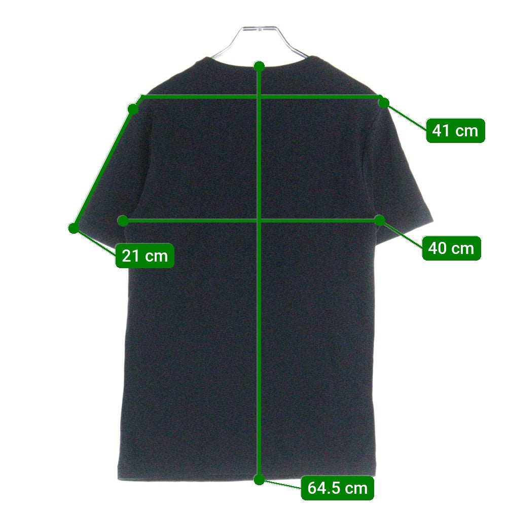 RAF SIMONS(ラフシモンズ) 14SS プリント半袖クルーネックTシャツカットソー 141-102B ブラック