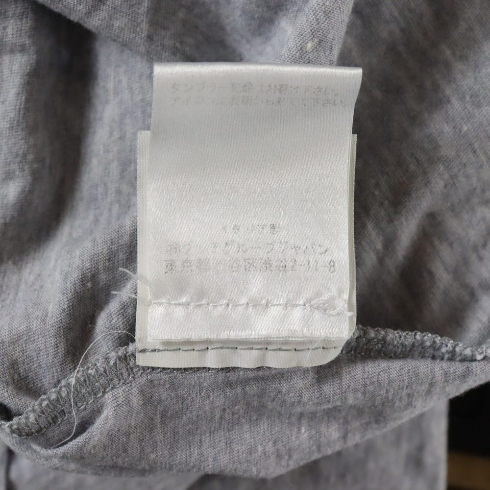 YVES SAINT LAURENT(イヴサンローラン) 総柄バードプリント 半袖クルーネックTシャツカットソー グレー