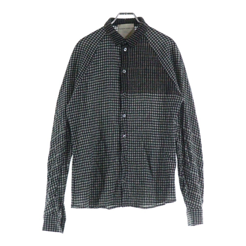 STEPHAN SCHNEIDER(ステファンシュナイダー) チェック総柄 ウール長袖