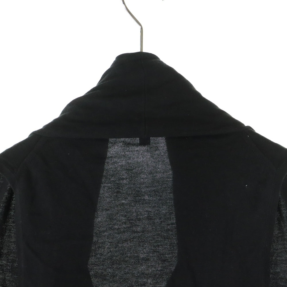 ANN DEMEULEMEESTER(アンドゥムルメステール) ノースリーブ ニットカーディガン ブラック