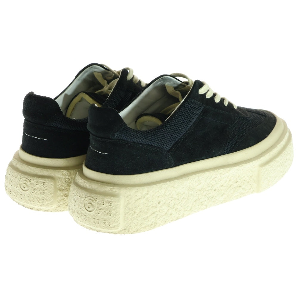 MM6 Maison Margiela(エムエムシックスメゾンマルジェラ) CHUNKY GAMBETTA SNEAKER チャンキー ガンベッタ 厚底スニーカー ブラック SH3WS0004