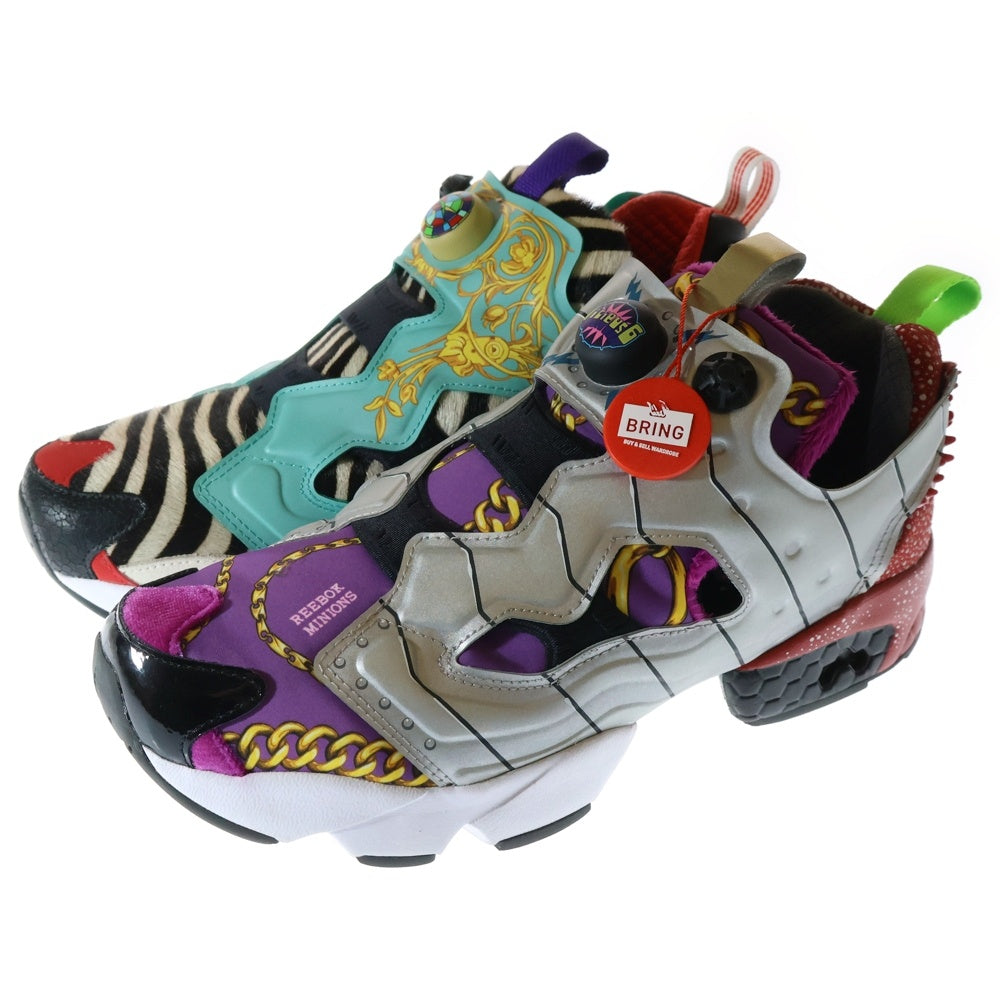 Reebok(リーボック) ×MINIONS Instapump Fury Shoes ポンプフューリー ローカットスニーカー FY9092 マルチ