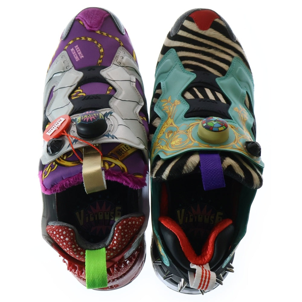 Reebok(リーボック) ×MINIONS Instapump Fury Shoes ポンプフューリー ローカットスニーカー FY9092 マルチ