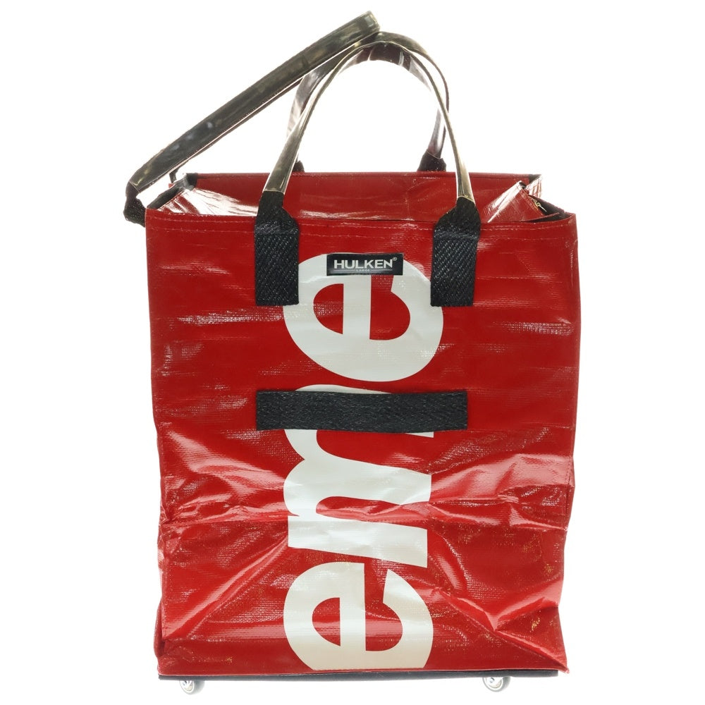 SUPREME(シュプリーム) 24AW ×HULKEN Rolling Tote Bag ハルケン ローリング トート バッグ レッド