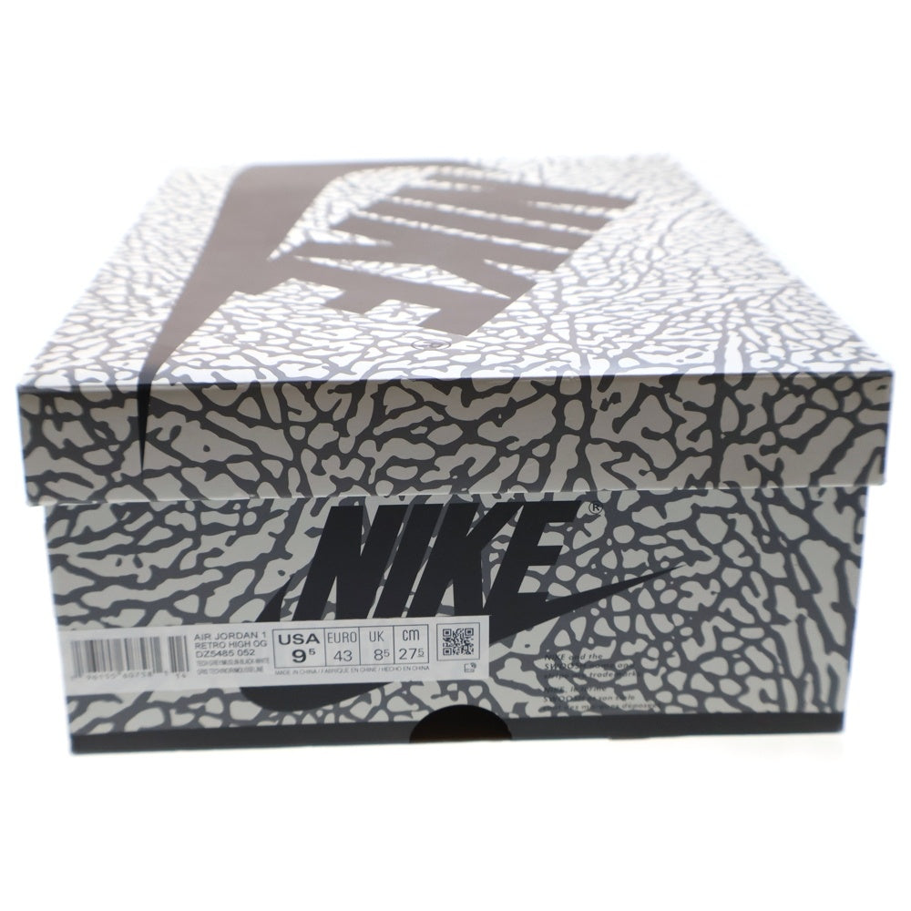 NIKE(ナイキ) AIR JORDAN 1 HIGH OG WHITE CEMENT DZ5485-052 エアジョーダン1 ホワイトセメント ハイカットスニーカー US9.5/27.5cm ホワイト/ブラック