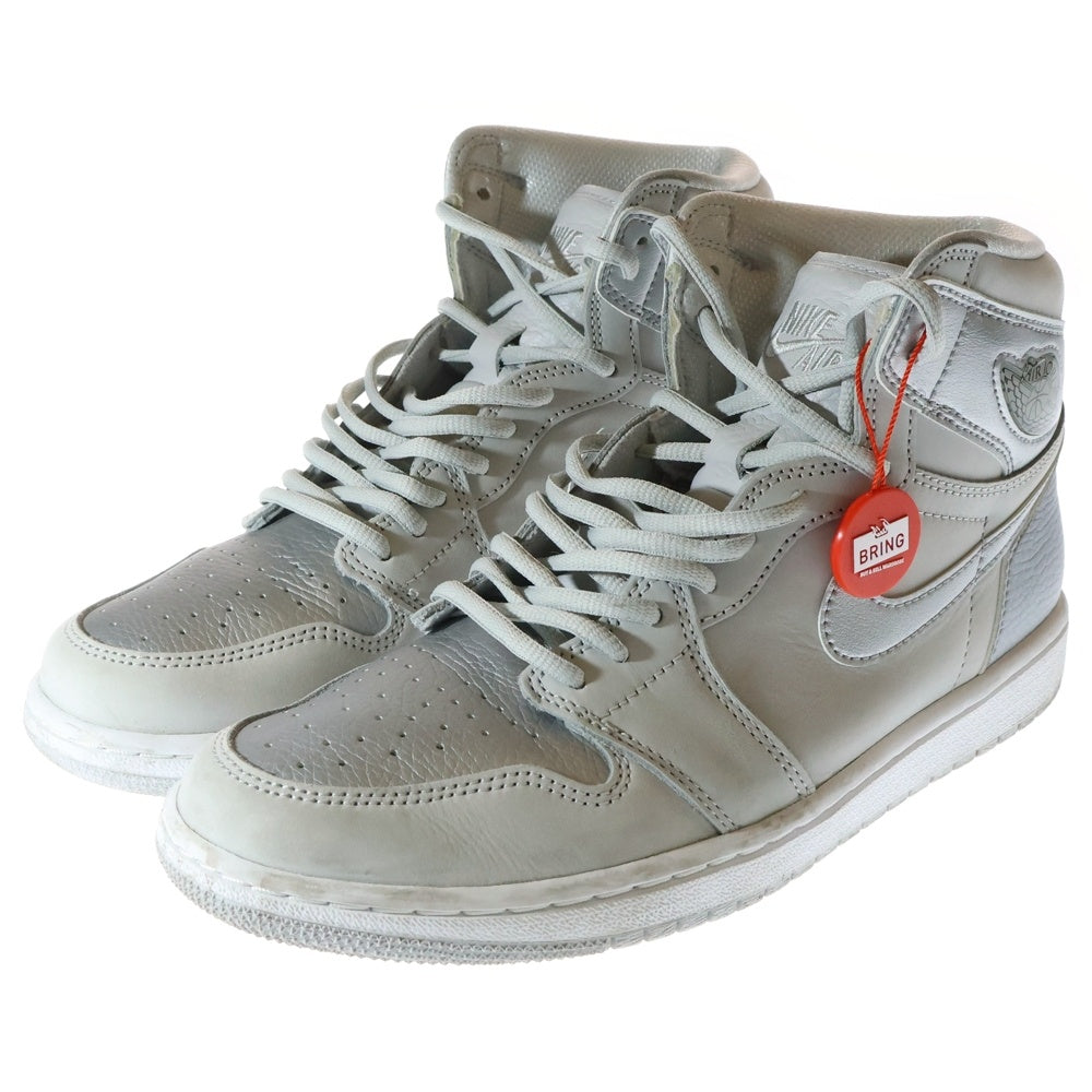 NIKE(ナイキ) AIR JORDAN 1 HIGH OG CO.JP DC1788-029 エアジョーダン 1 ハイカットスニーカー シルバー US9.5/27.5cm