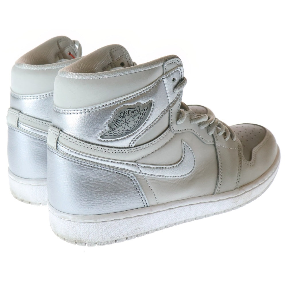 NIKE(ナイキ) AIR JORDAN 1 HIGH OG CO.JP DC1788-029 エアジョーダン 1 ハイカットスニーカー シルバー US9.5/27.5cm