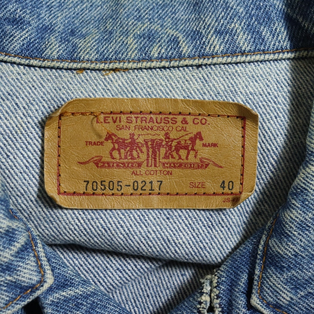 Levi's(リーバイス) トラッカーデニムジャケット インディゴ 70505-0217