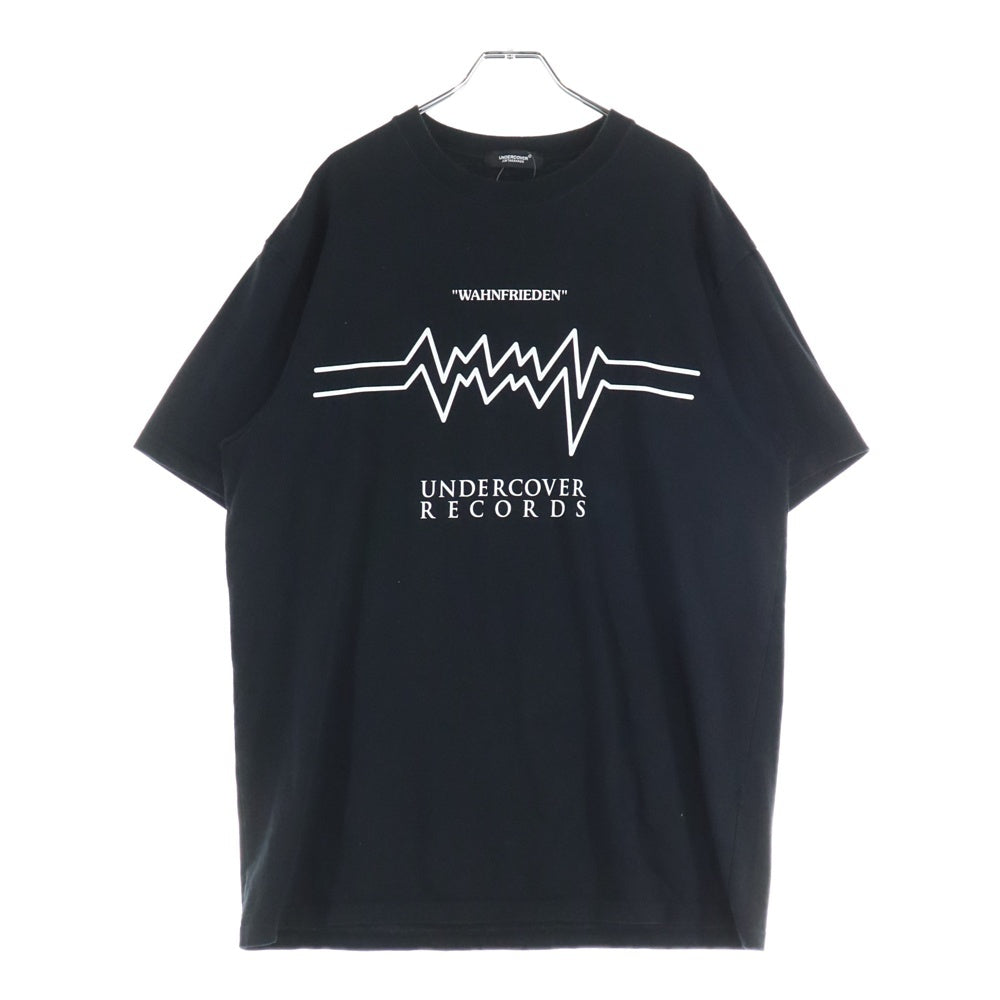 UNDERCOVER(アンダーカバー) ロゴプリント 半袖クルーネックTシャツカットソー ブラック