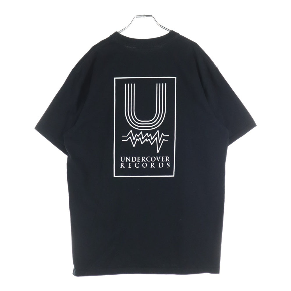 UNDERCOVER(アンダーカバー) ロゴプリント 半袖クルーネックTシャツカットソー ブラック